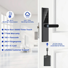 Aluminiowy stop Smart Home TTlock Keyless Digital Door Lock Biometric Fingerprint Door Lock