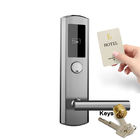 SUS304 Inteligentny system zamka hotelowego Rfid Karta klucza Elektroniczna klamka do drzwi System hotelowy