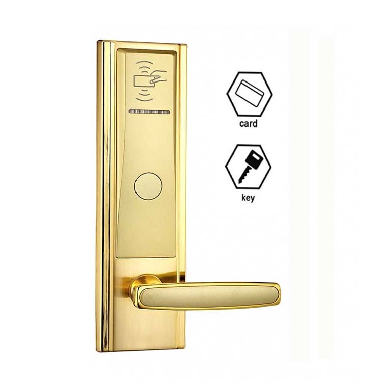 Systemy drzwi wejściowych na kartę hotelową MF1