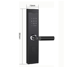 TT Lock APP Keyless Door Lock Zamek linii papilarnych do domu z portem ładowania USB