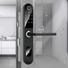 Silm Body Stop aluminium Inteligentny biometryczny zamek do drzwi z czytnikiem linii papilarnych do domu