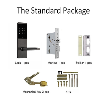 Bezpieczeństwo Bluetooth Smart Keypad Door Lock TTlock App Door Lock dla mieszkania Home Office