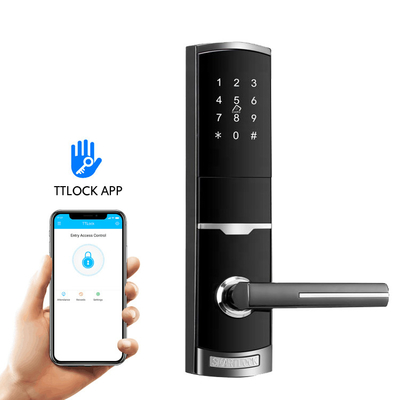 Zink stopu klucz hasło elektroniczne smart zamki drzwi z TTlock Tuya App