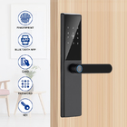 6 w 1 Wielofunkcyjny Dom Bezpieczeństwo Smart Fingerprint Door Lock z TTlock App