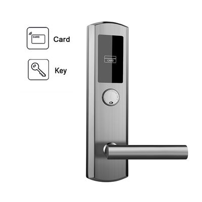 SUS304 Smart RFID Hotel Lock System Elektroniczny uchwyt karty klucza do drzwi
