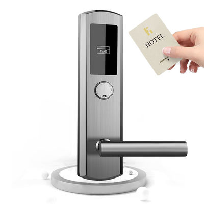 SUS304 Smart RFID Hotel Lock System Elektroniczny uchwyt karty klucza do drzwi