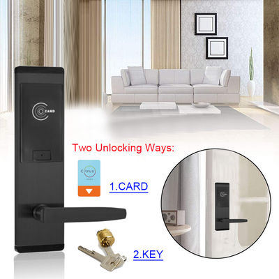 Zamki drzwiowe ze stali nierdzewnej wielokolorowe smart key card dla hoteli Home Apartment