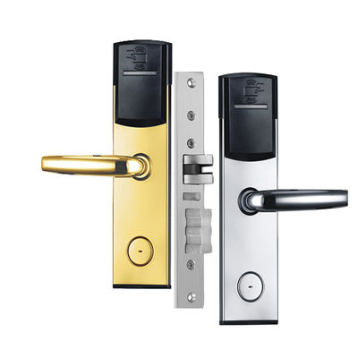 Srebrowy kolor Smart Key Card Hotel Elektroniczne zamki drzwiowe dla hoteli Apartament Biuro