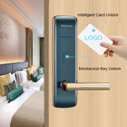 Zink stopu czarny kolor Smart Key Card zamki drzwiowe dla hotelu Motel Airbnb