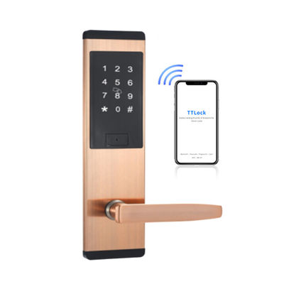 Wifi Tuya TTlock App hasło zamek do drzwi elektroniczne inteligentne zamki do drzwi do drzwi 38-48mm
