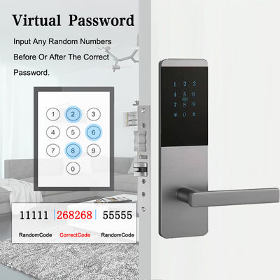 4 w 1 Apartament z aluminium Smart TTlock Zamek drzwi z klawiaturą dotykową