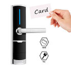 Czarny kolor cynkowy Hotel Smart Key Card Zamki z darmowym oprogramowaniem PC