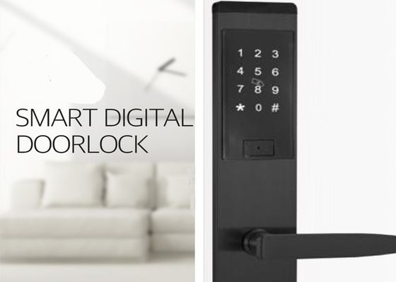 Wifi Tuya TTlock App hasło zamek do drzwi elektroniczne inteligentne zamki do drzwi do drzwi 38-48mm