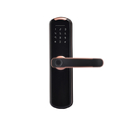 Blokada drzwi klawiatury Bluetooth z czytnikiem linii papilarnych 4 AA Grubość 120 mm dla domu